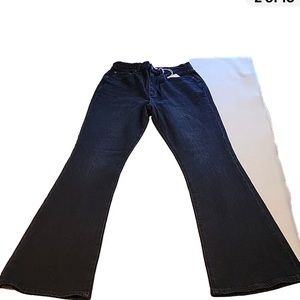 NWT Pistola Womens Black High Rise Some Stretch Dana Bootcut Denim Jeans Size 30